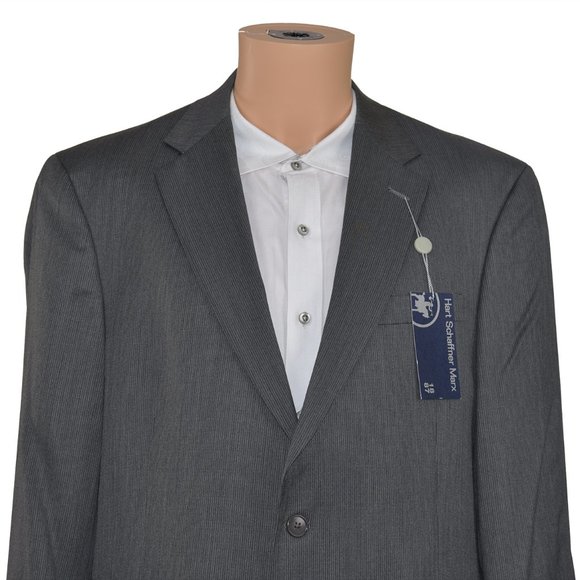 *NEW! Hart Schaffner Marx Sz 42R 100% Wool Coat